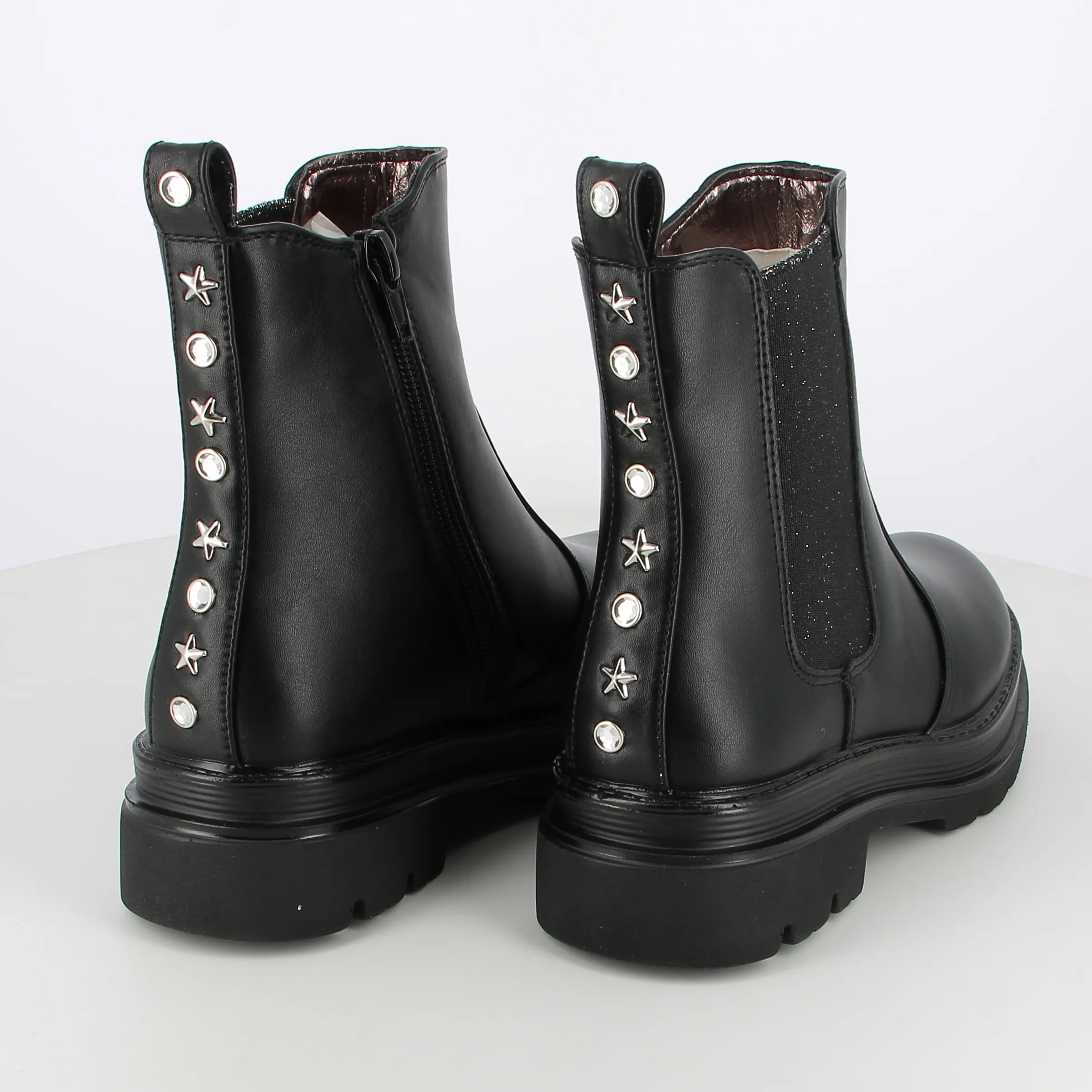 -----Asso -----Stivaletti da bambina con elastico ----
