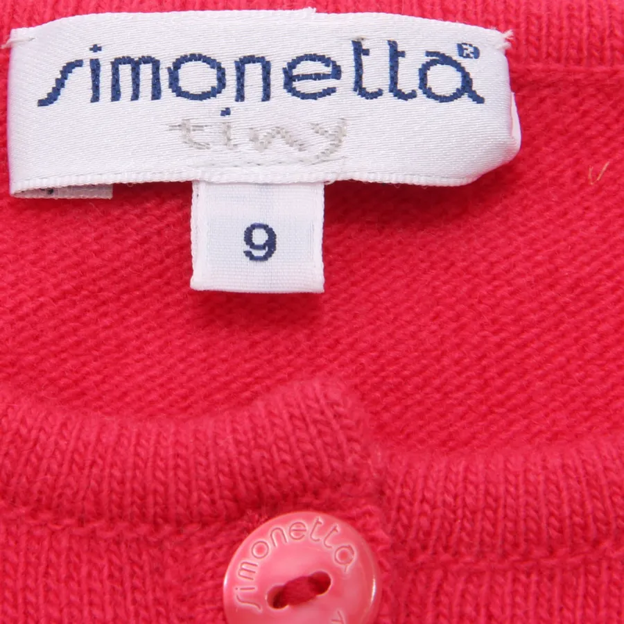 1413AD cardigan bimba GIRL SIMONETTA TINY wool fuxia sweater kids