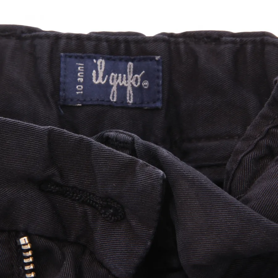 3092AR pantalone bimbo IL GUFO boy kids trousers navy blue