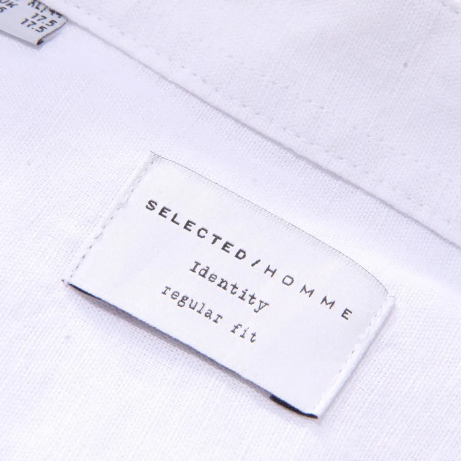 7964AL camicia uomo SELECTED man cotton/linen shirt