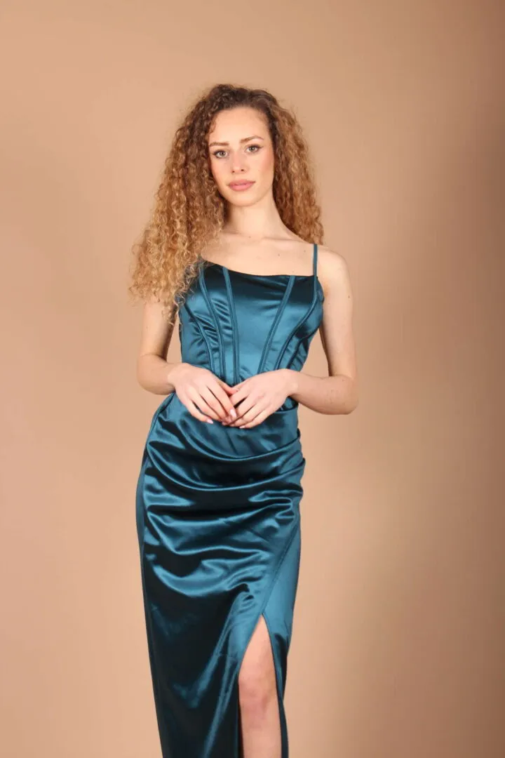 Abito Corsetto Satin