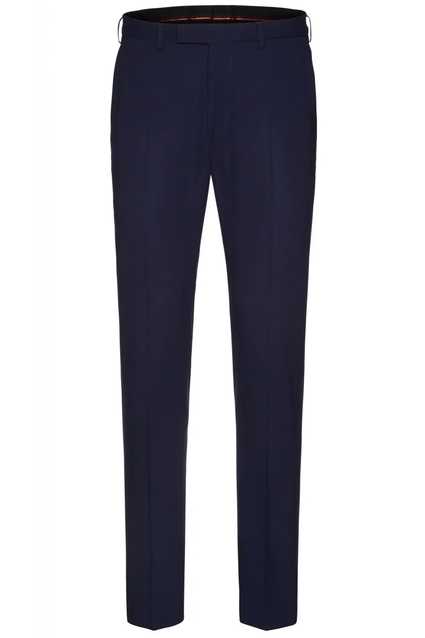 Abito digel slim fit misto poliestere stretch in colore blu e nero