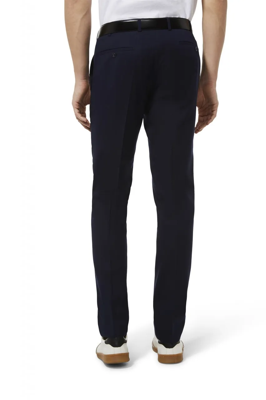 Abito digel slim fit misto poliestere stretch in colore blu e nero