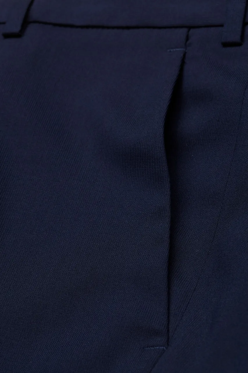 Abito digel slim fit misto poliestere stretch in colore blu e nero