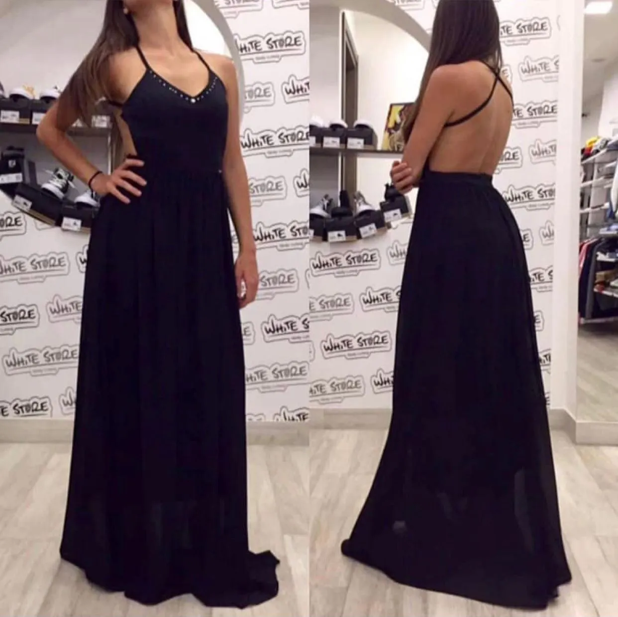 Abito Donna elegante collezione Pdk colore Nero