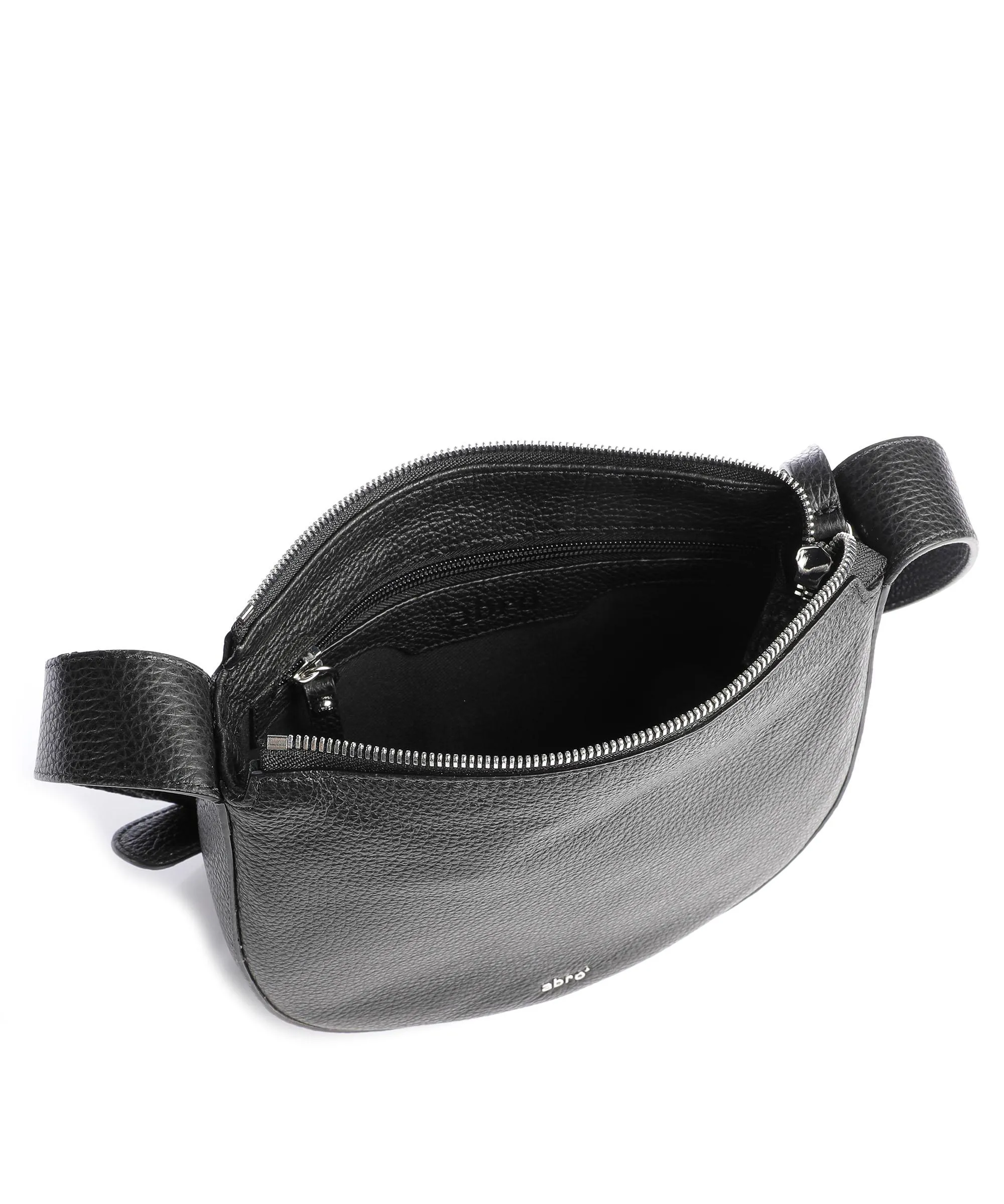  Abro Adria Lulu Borsa a tracolla pelle di vacchetta grana nero  