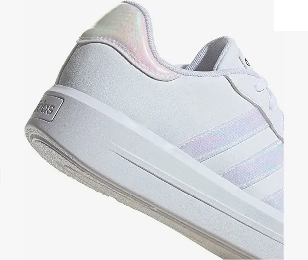 Adidas women's sneakers with wedge Court Platorm H06299 white