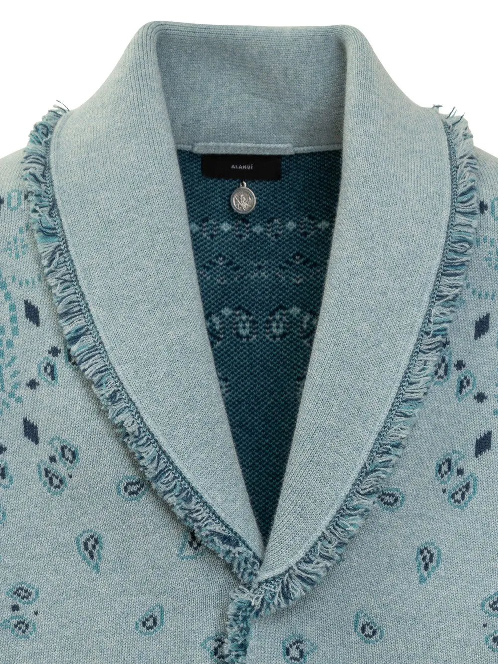 ALANUI Cardigan Bandana Jacquard  