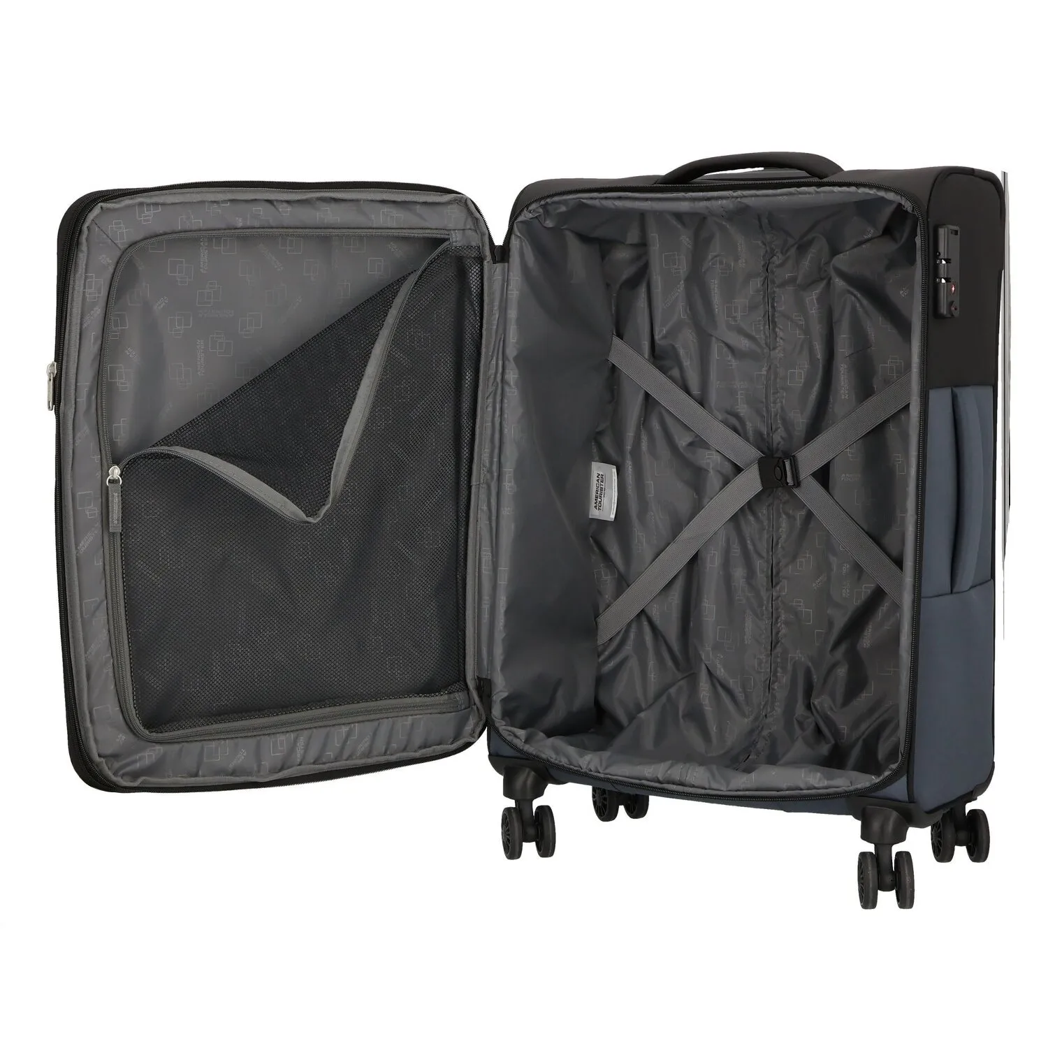 American Tourister Daring Dash 4 ruote Carrello M 66.5 cm con piega di espansione
