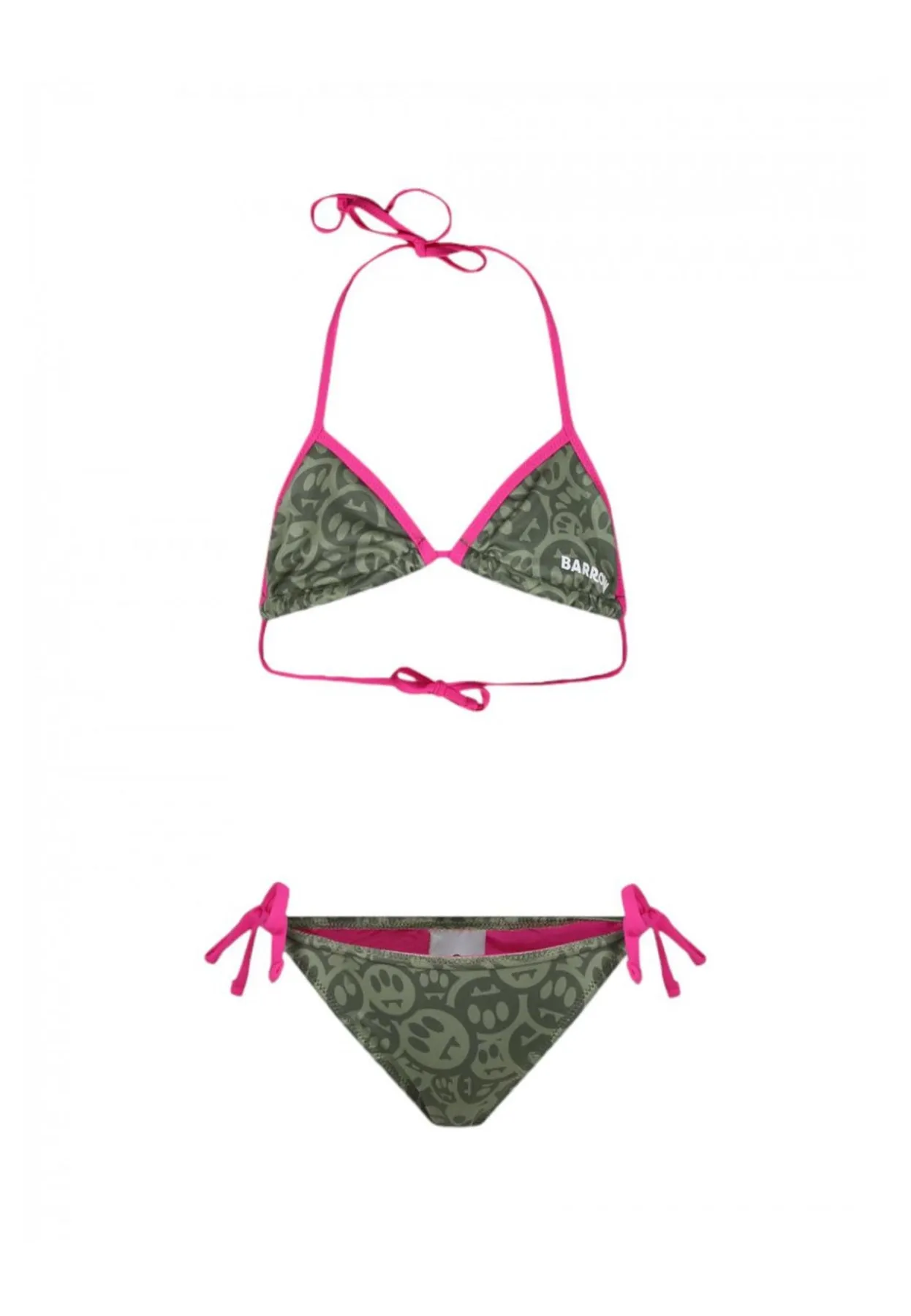 Barrow costume verde bambina in tessuto tecnico