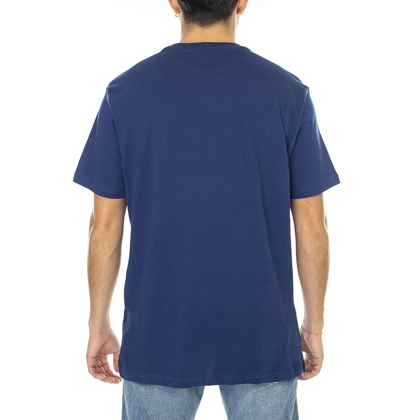 Ben Sherman College Union Jack Tee Ink - Maglietta Girocollo Uomo Blu    