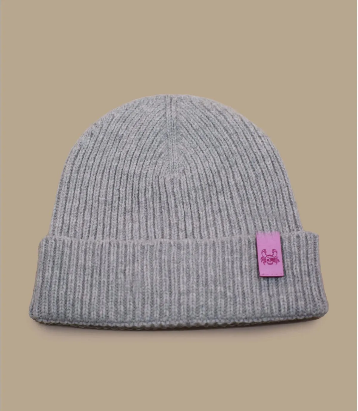 berretto grigio prodotto in Francia  Bonnet Ocean Legend grey pink     