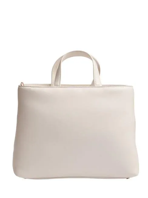 BORSA A MANO LIU JO TRAPUNTATA A ONDE BIANCO AA4084 E0036 OFF WHITE