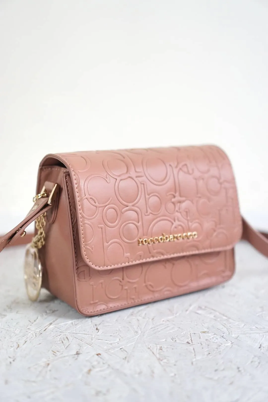 Borsa a tracolla rosa | Roccobarocco