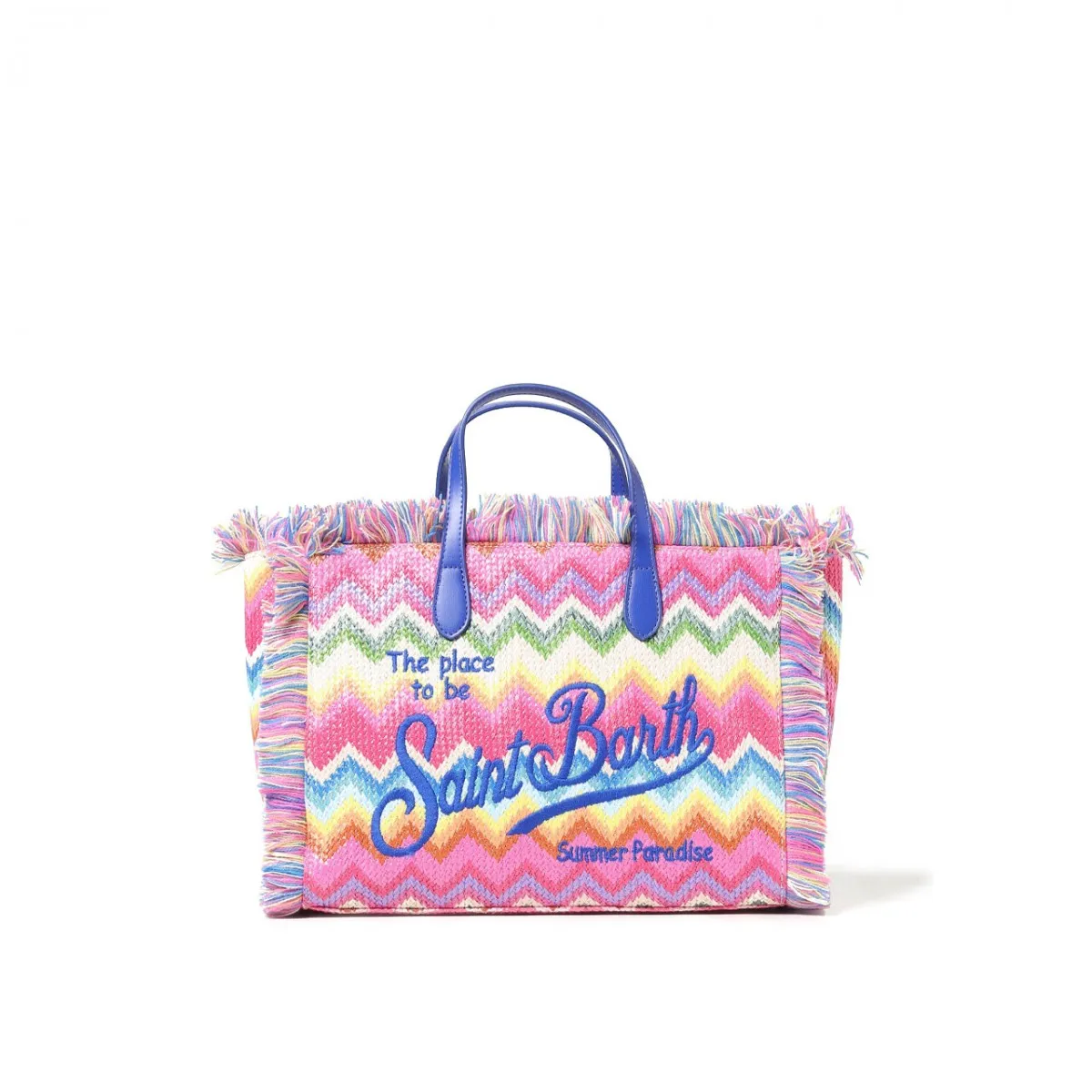 Borsa Colette Straw Multicolor 77 Emb
