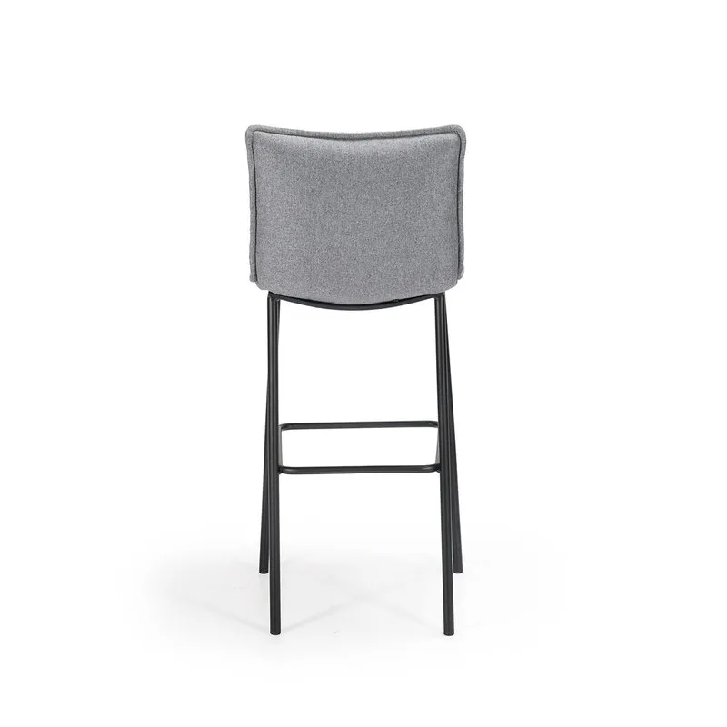 Braid Sgabello in tessuto van gogh, grigio