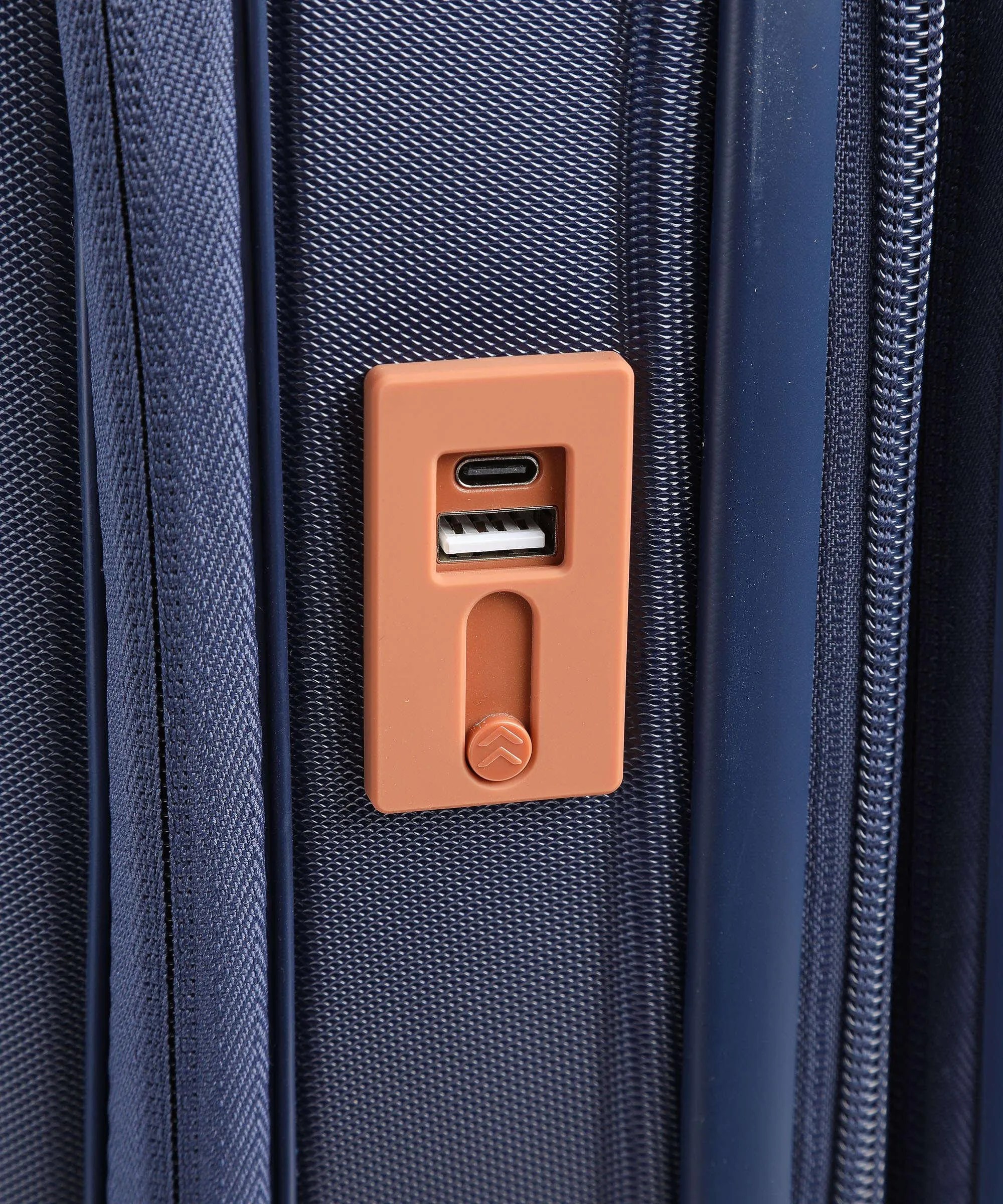  Brics Capri Valigia trolley (4 ruote) blu 55 cm  