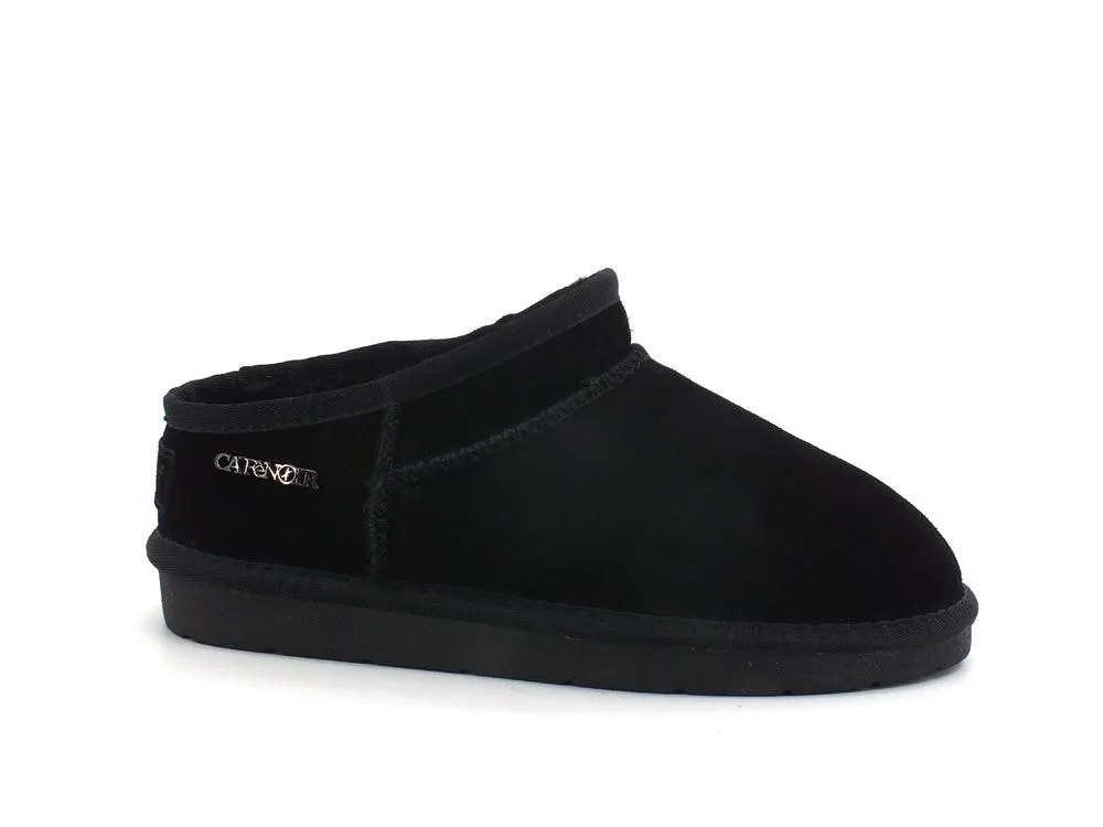 CAFENOIR Sabot Ciabatta Pelo Nero DR6040