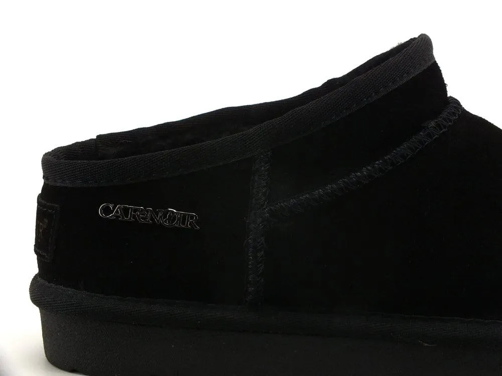 CAFENOIR Sabot Ciabatta Pelo Nero DR6040