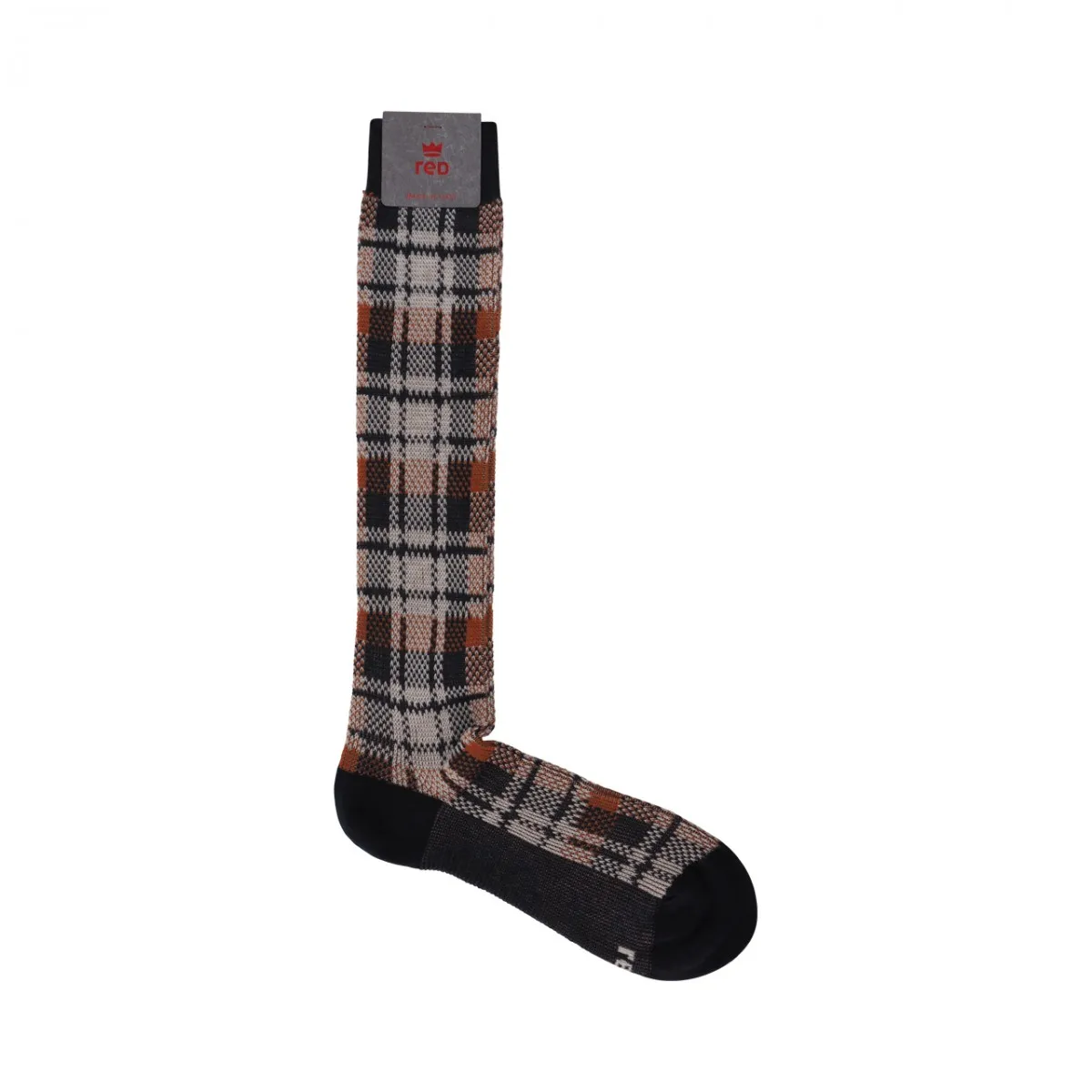 Calza Jacquard Tartan