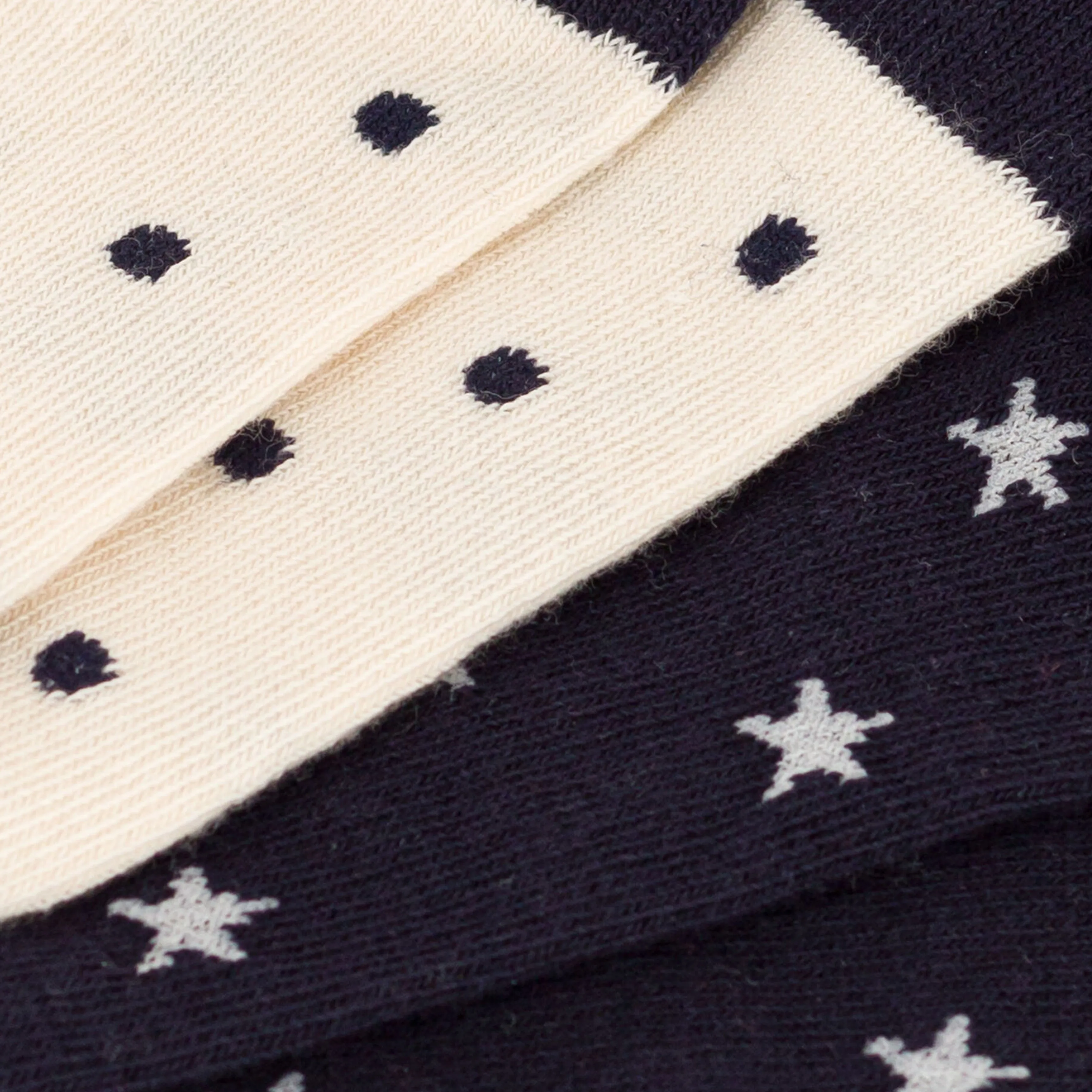 CALZINI A POIS IN COTONE