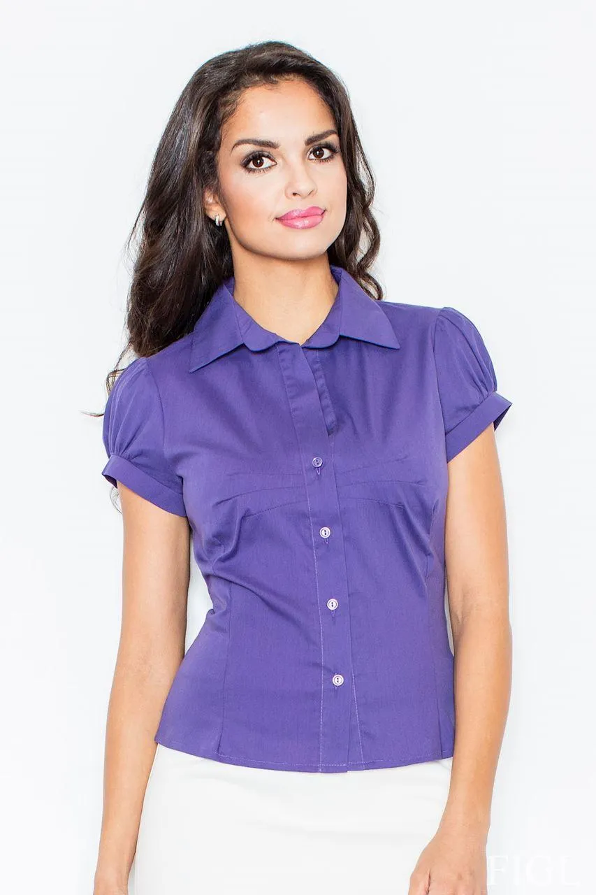 Camicia a manica corta model 4009 Figl