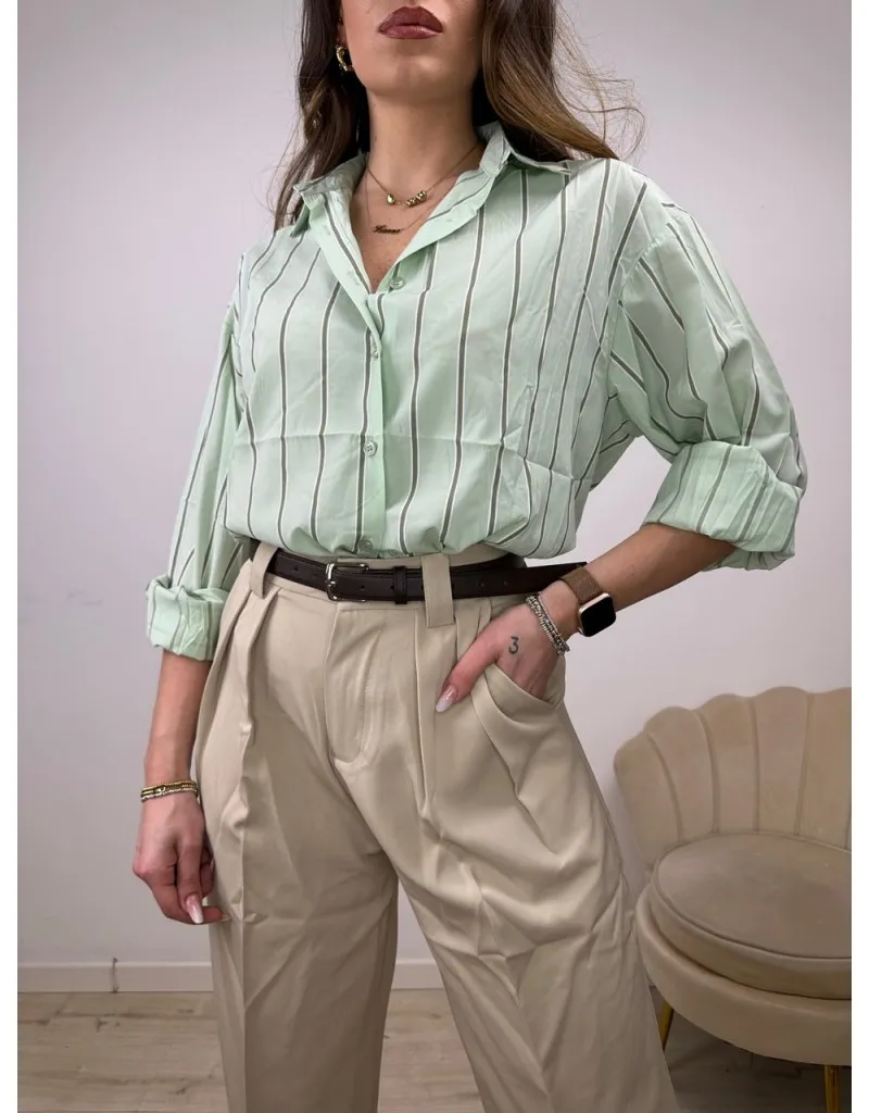 CAMICIA BILLY VERDE