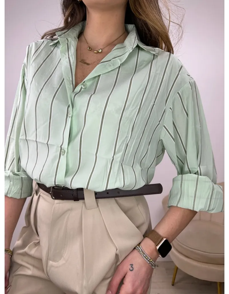CAMICIA BILLY VERDE