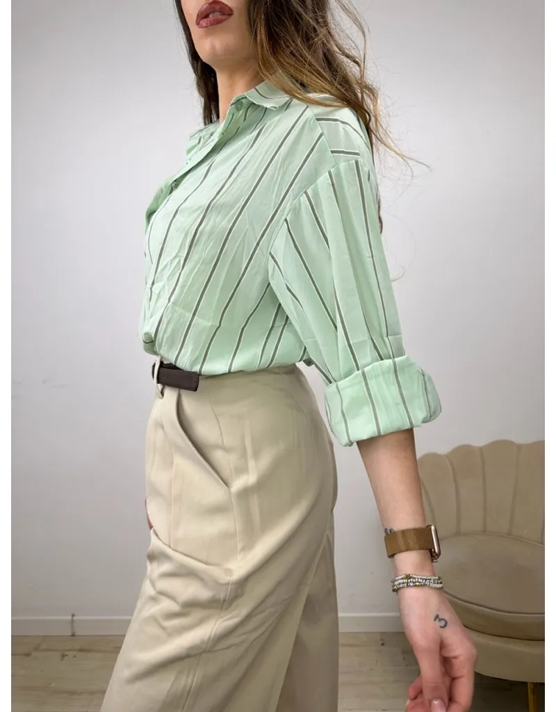 CAMICIA BILLY VERDE