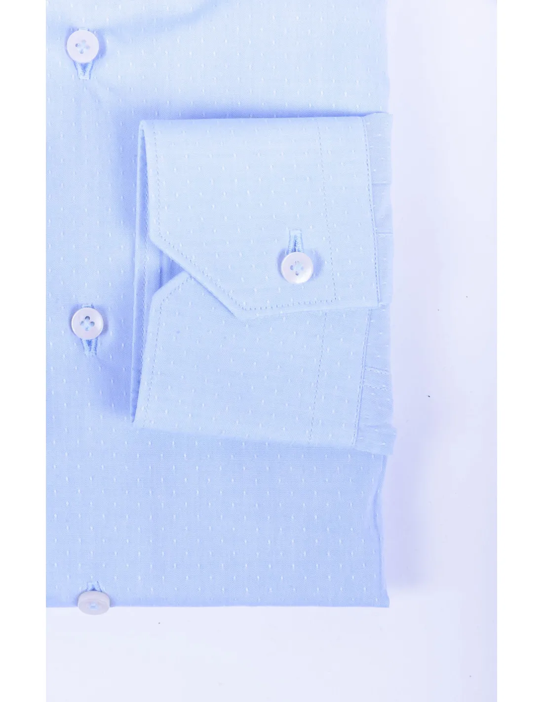 Camicia celeste uomo slim Chandra