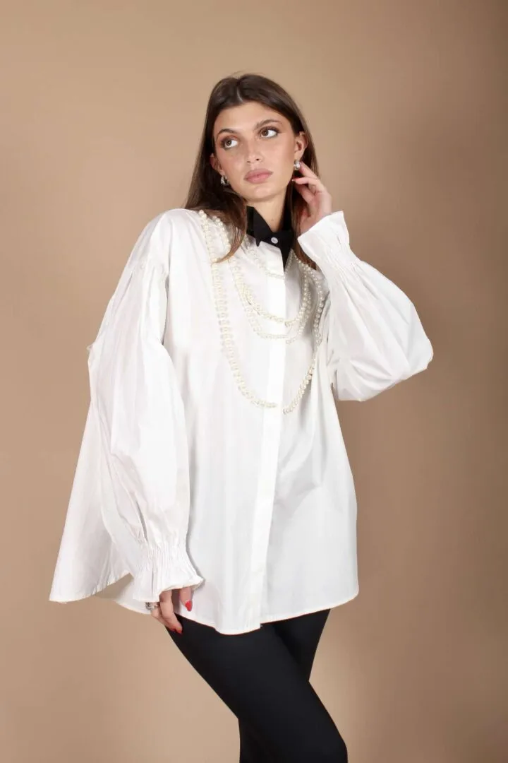 Camicia Collana Perle