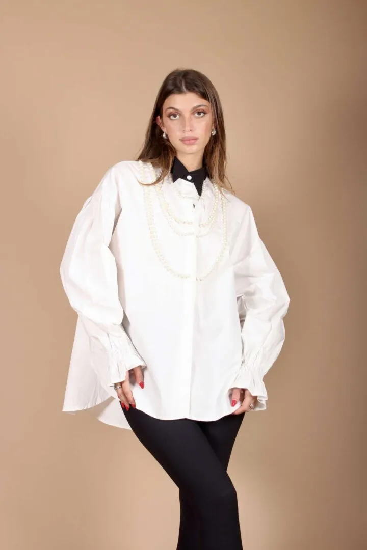 Camicia Collana Perle
