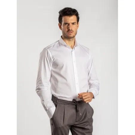 CAMICIA COTONE BIANCA