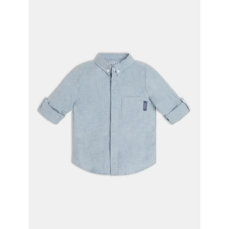 CAMICIA IN COTONE PER BAMBINI GUESS