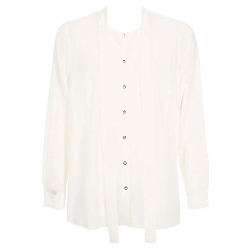 Camicia in raso con fusciacca Farina 