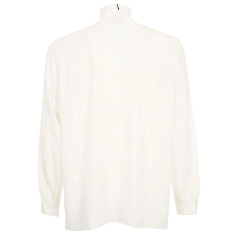 Camicia in raso con fusciacca Farina 