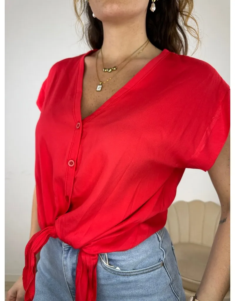 CAMICIA LORENA ROSSA