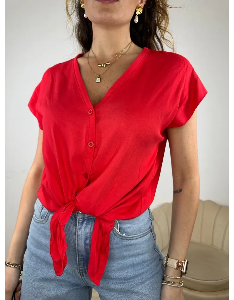 CAMICIA LORENA ROSSA