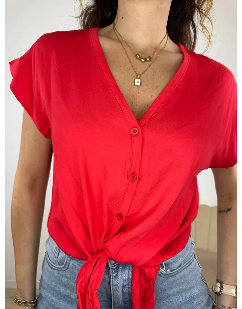 CAMICIA LORENA ROSSA