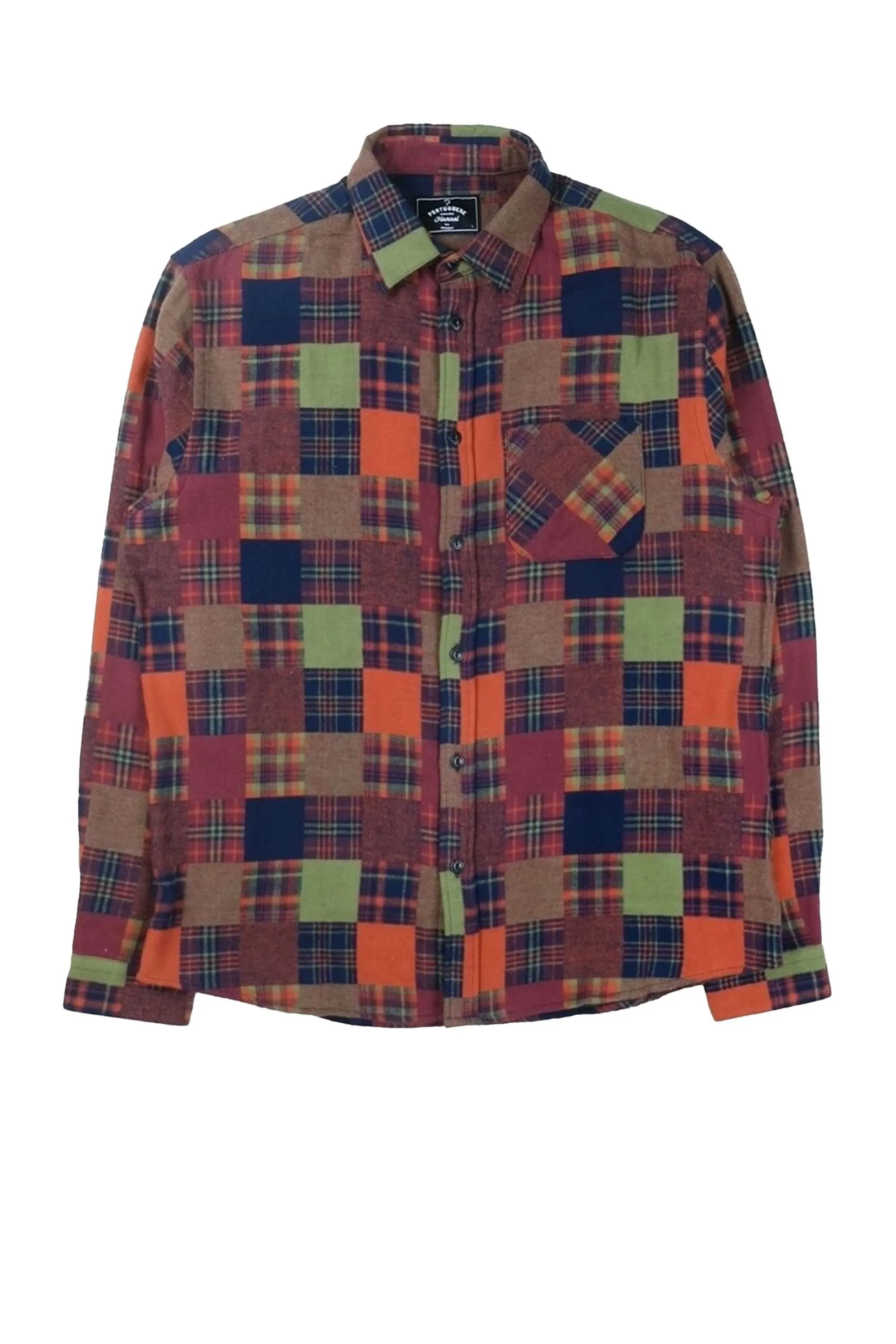         CAMICIA MANICA LUNGA OG PATCHWORK