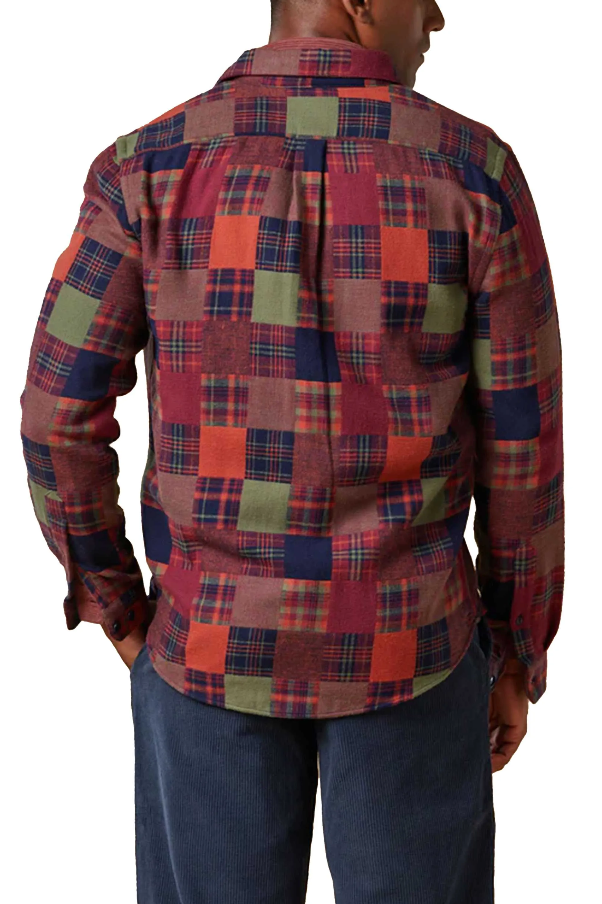         CAMICIA MANICA LUNGA OG PATCHWORK