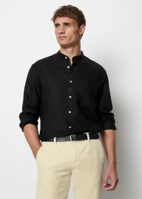 Camicia regolare in puro lino