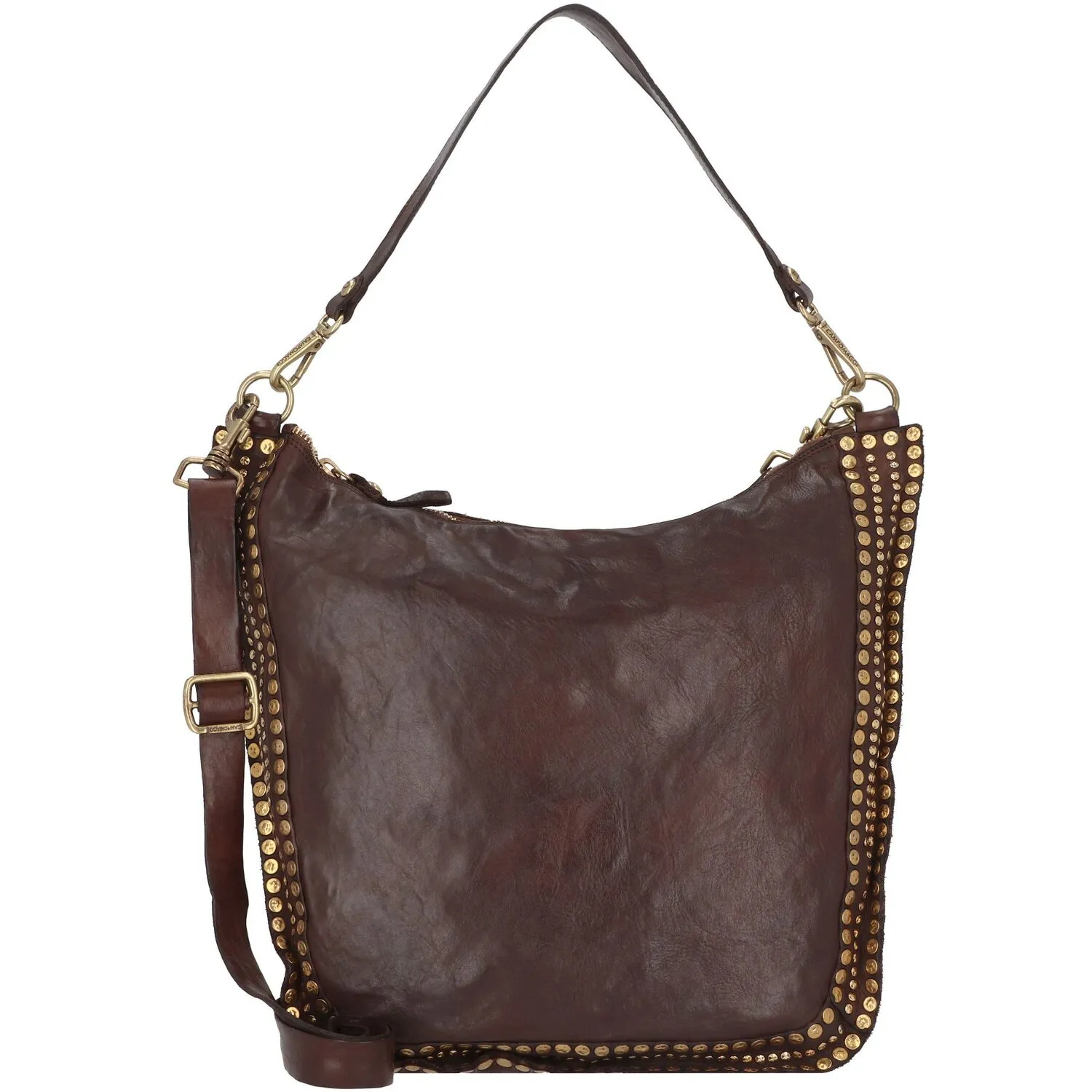 Campomaggi Borsa a tracolla in pelle 40 cm