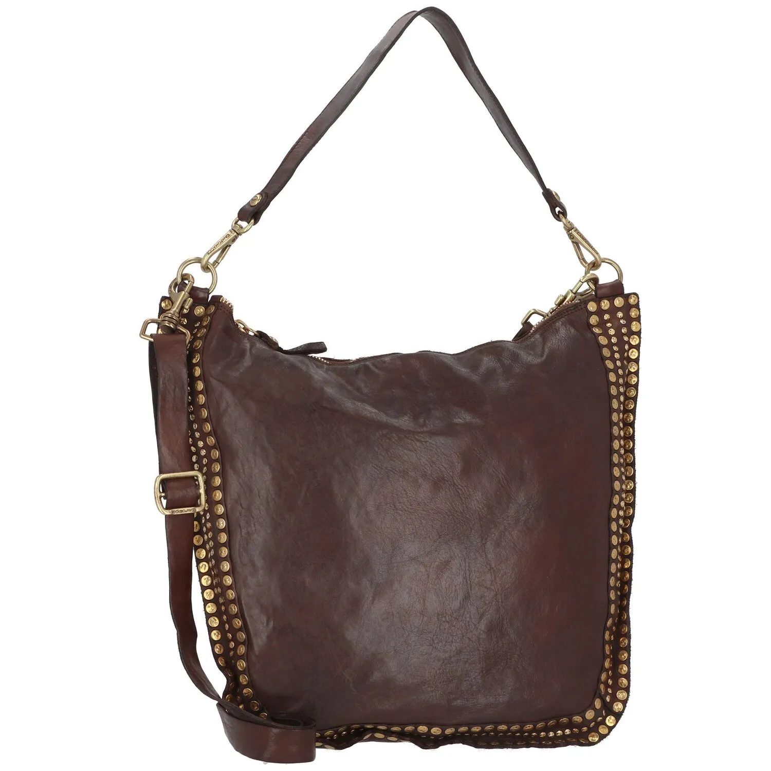 Campomaggi Borsa a tracolla in pelle 40 cm