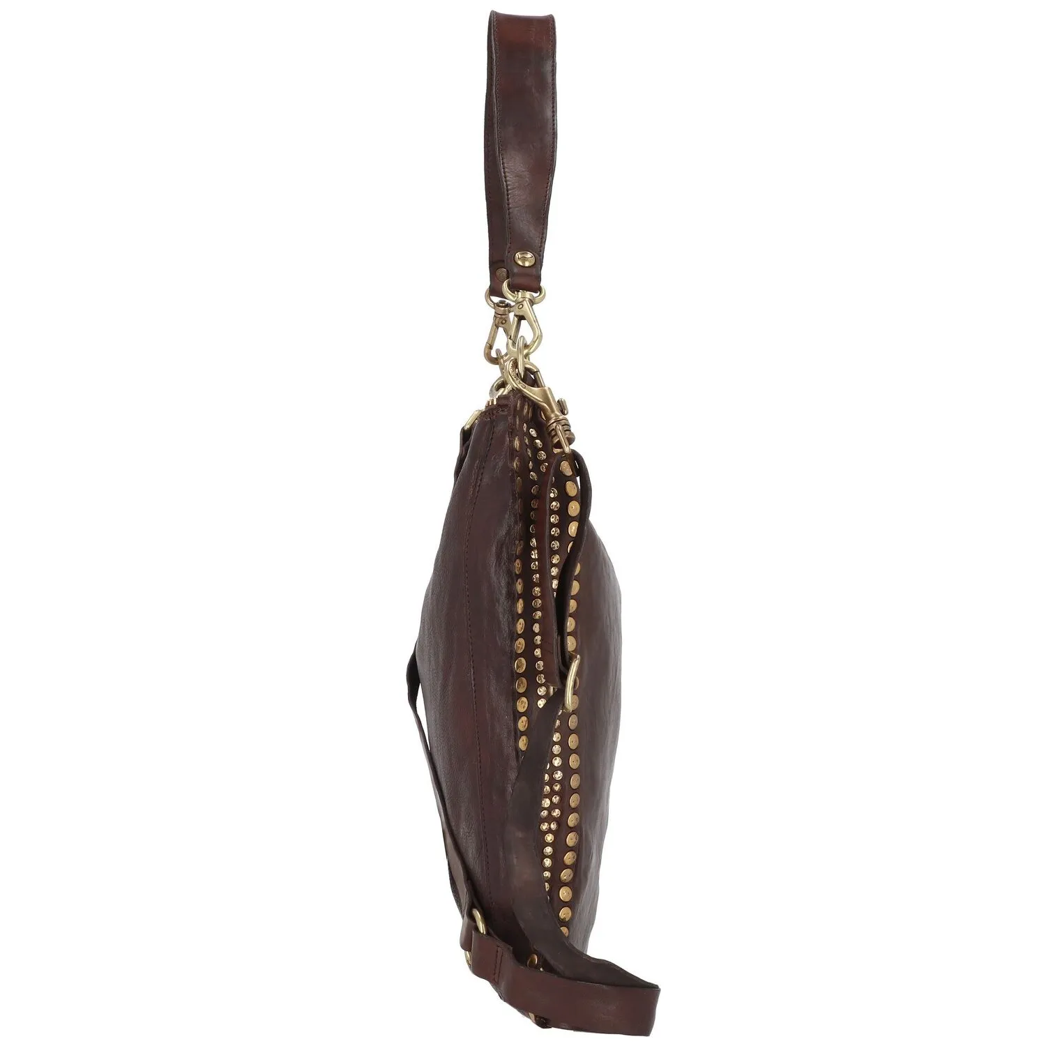 Campomaggi Borsa a tracolla in pelle 40 cm
