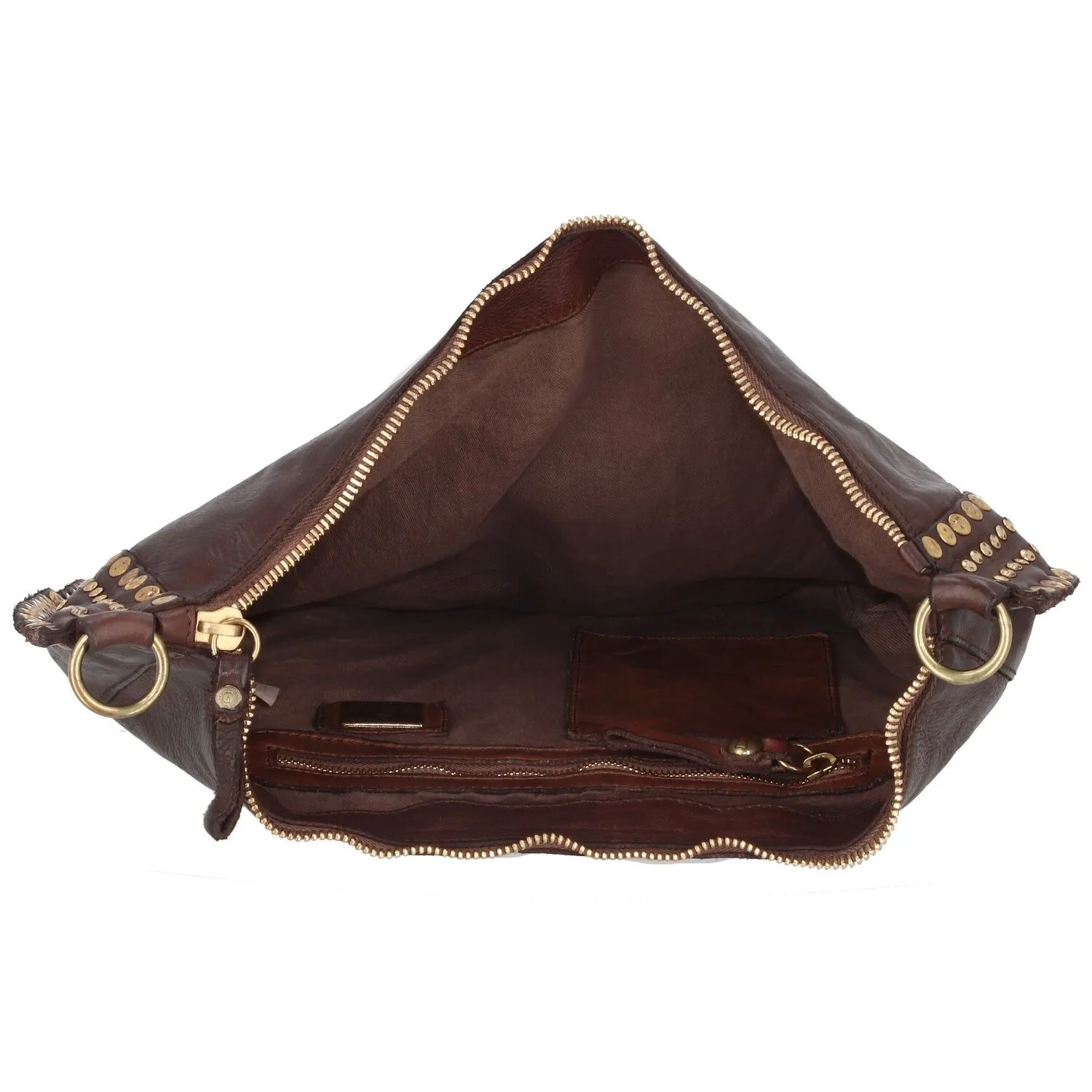 Campomaggi Borsa a tracolla in pelle 40 cm