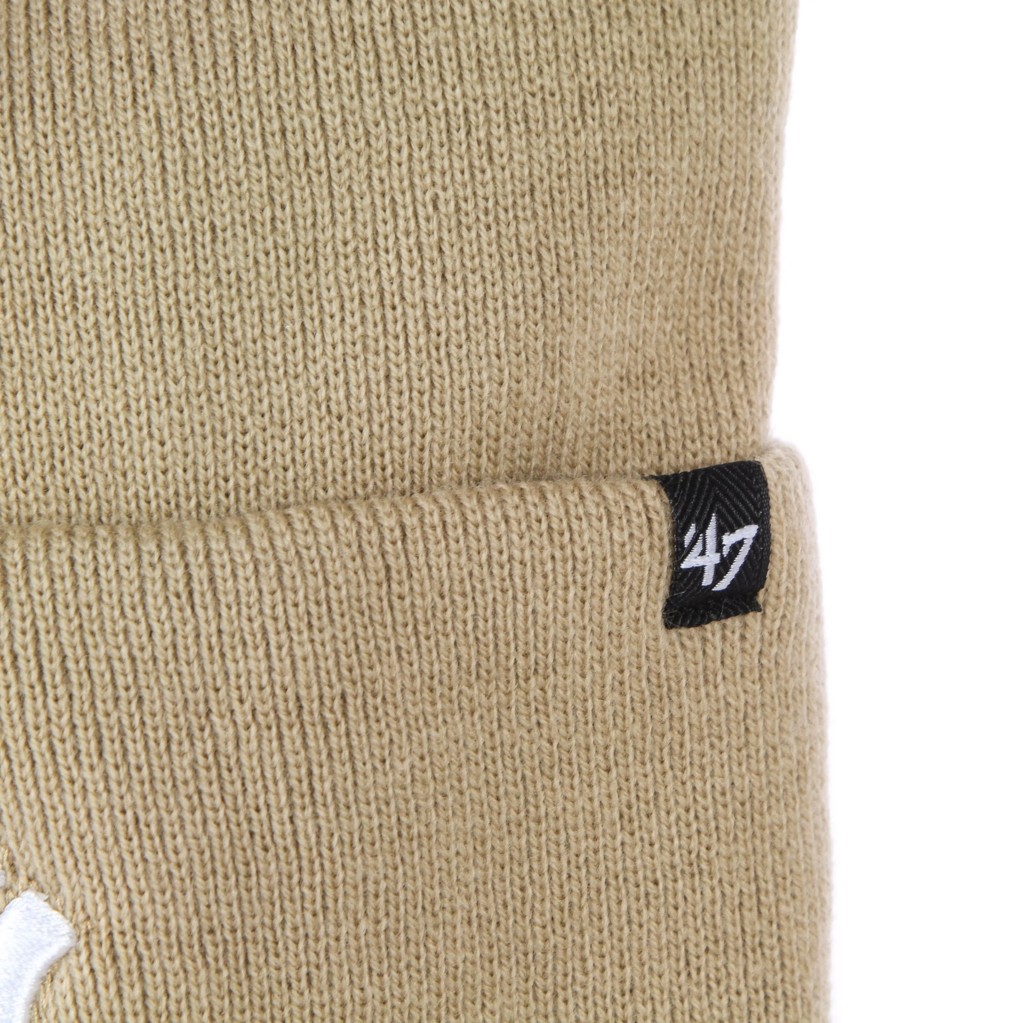 Cappello Uomo Mlb Haymaker Cuff Knit Neyyan Khaki/white