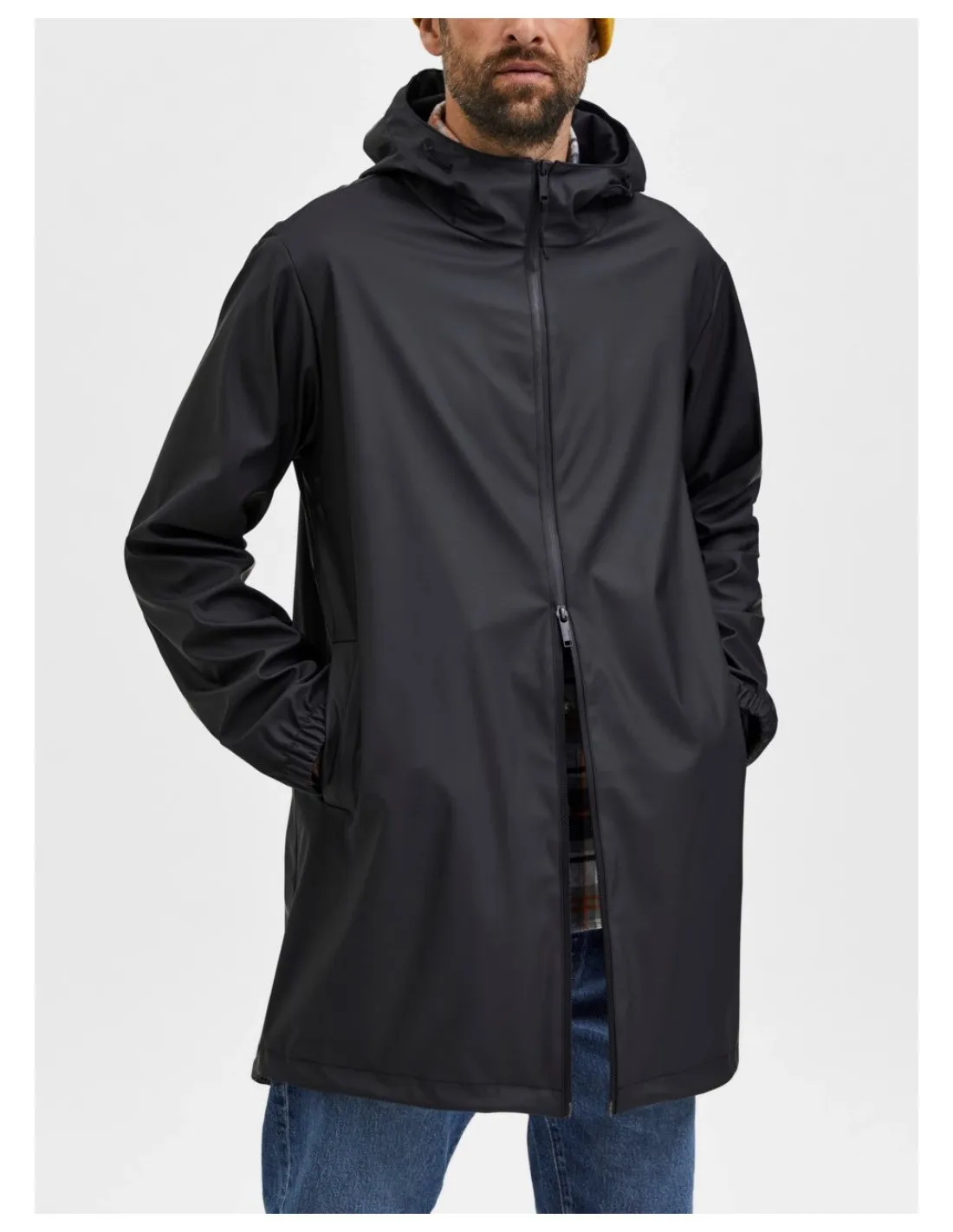 Cappotto Uomo Slhdon Rain Selected