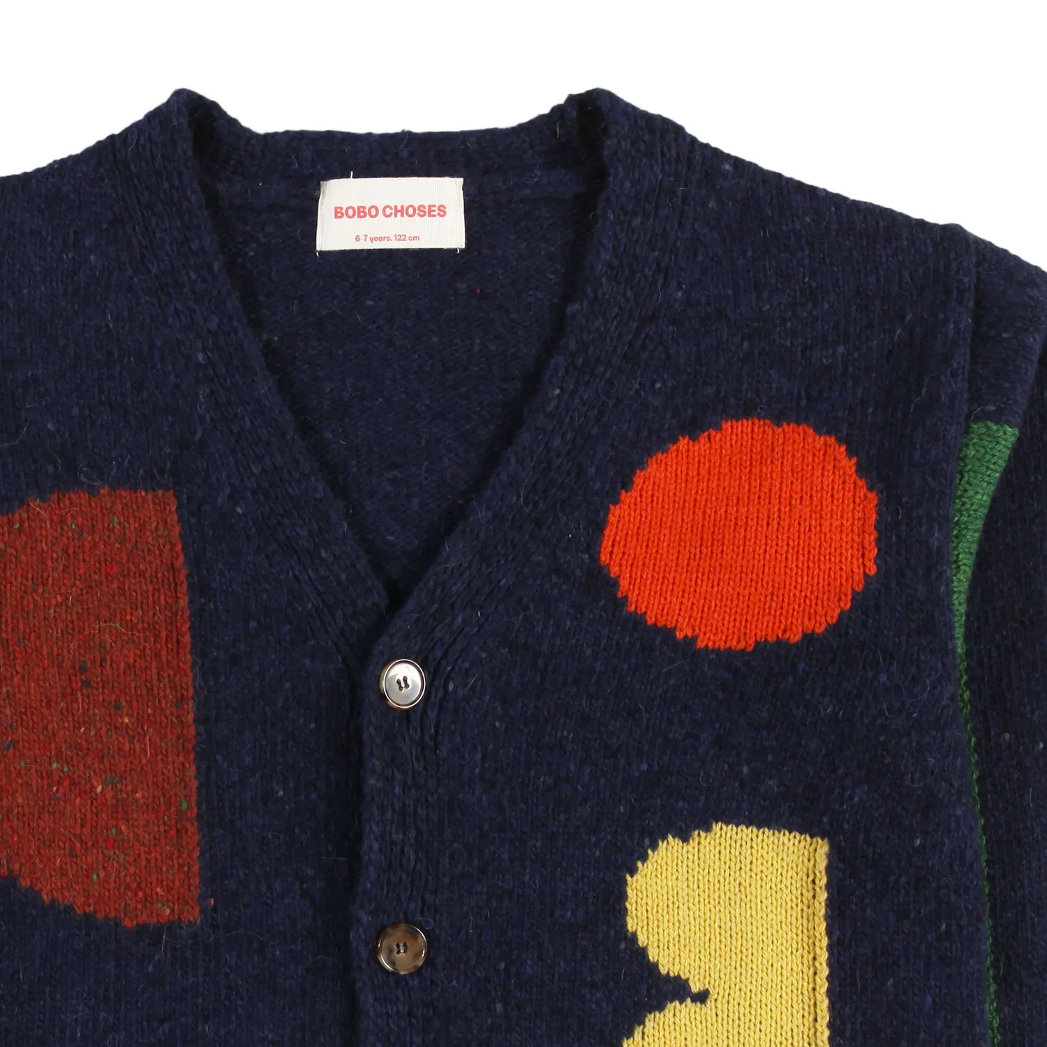 Cardigan Bc Blu E Multicolor Bambino E Bambina