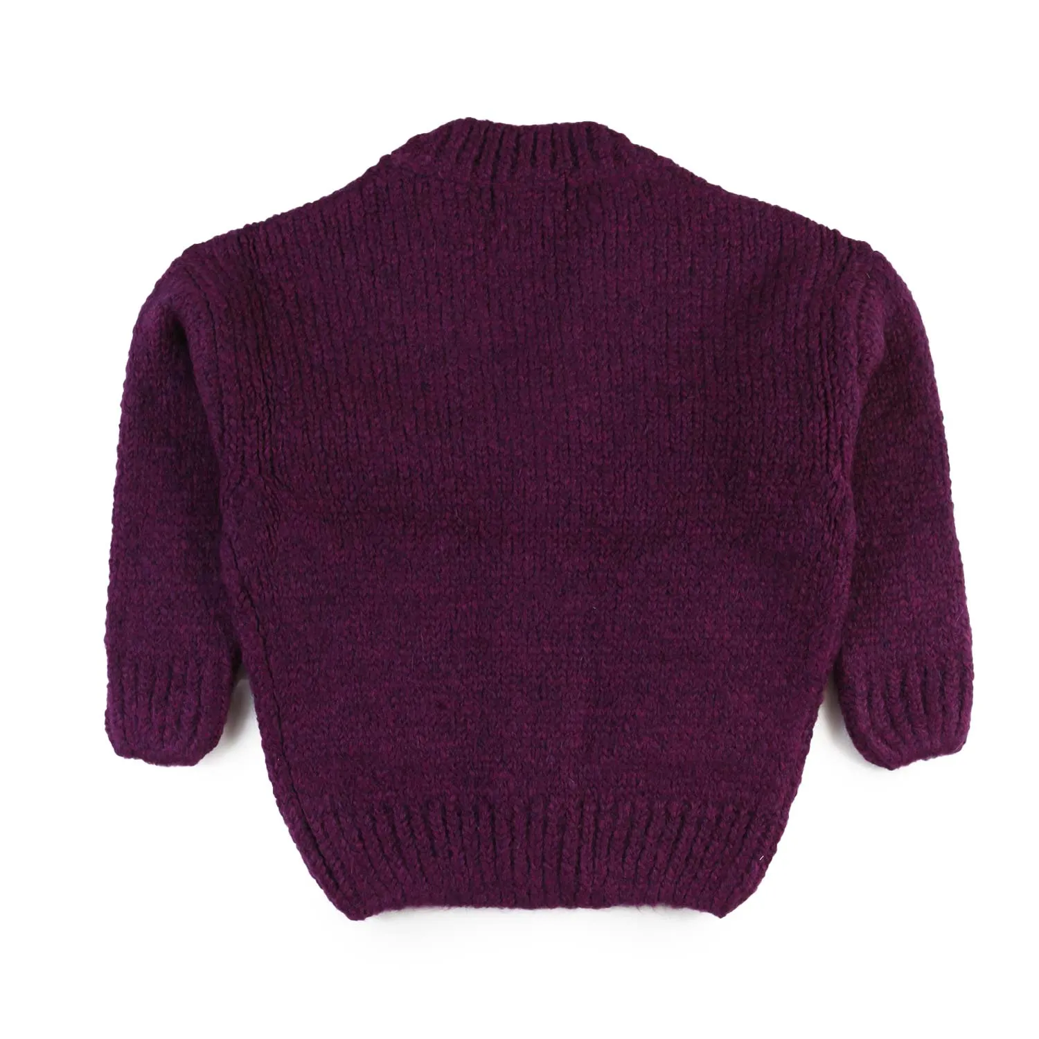 Cardigan Big B Viola Bambino E Bambina